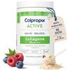 Colpropur Active Gusto Frutti di Bosco - Collagene Idrolizzato in Polvere da Bere - Peptidi di Collagene, Integratore per Ossa, Muscoli e Articolazioni - 330g