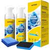 bergxperten autogo spray foam, Detergente Schiuma Multiuso per Interni Auto, Pulitore Enzimatico per Sedili Tessuto Pelle Tappeti Moquette Scarpe Divani, Schiuma Senza Risciacquo Rimuove Sporco e Odori