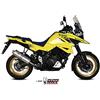 MIVV Scarico Mivv SLIP-ON OVAL ST. STEEL STANDARD Compatibile con SUZUKI DL V-STROM 1050 / XT 2020 > 2021 Euro5