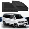 FormiPow Tende oscuranti anteriori per VW T5 T6 2003-2026, 2 pezzi, protezione solare, impermeabili e resistenti alla luce, protezione dai raggi UV e dal calore, custodia inclusa