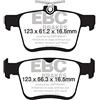 EBC Brakes EBC Brake DP42153R Pastiglia Freni per Uso Stradale e Trackday Yellowstuff 4000 Series
