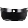 Generic Accessorio Parasole per Casco, Ricambio Universale, Compatibile con Caschi Aperti 3/4, nero