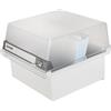 HAN 1x Scatola portaschede EDIZIONE SPECIALE grigio chiaro DIN A5