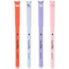 Colourbook Cancellotte Set 24 Penne Cancellabili Gel Ricaricabili 0.7 mm | Inchiostro termosensibile, Toppers animali, Gomma integrata, Fusto soft touch, Scrittura scorrevole, Confezione scorta