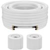 VEVOR Set di Tubi Mini Split da 30,5 m Tubo in Rame per Aria Condizionata con Diametro Esterno di 9,5 e 15,9 mm, Nastri di Fissaggio, per Condizionatori Aria HVAC o Sistemi a Pompa di Calore