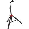 Fender Deluxe Stand Chitarra Pieghevole Regolabile Universale | Adatto a chitarre acustiche, elettriche e bassi, regolabile in altezza, pieghevole, supporto da pavimento