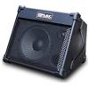 Coolmusic amplificatore portatile per chitarra acustica da 40 W con ingresso microfono, Bluetooth integrato, batteria ricaricabile con prestazioni fino a 8 ore