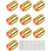DIELOVEHUA Mini luci a LED per Casa Delle Bambole,10 Pezzi Luci LED in Miniatura a Batteria,Piccola Lampada Giocattolo,Mini Luce LED a Batteria per Casa delle Bambole,Accessori per Casa delle Bambole