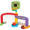 Little Tikes Zona Sport 3-in-1 per Bambini - Basket, Calcio e Bowling - Ore di Gioco Attivo - Sviluppa l'Equilibrio e la Coordinazione - Età: dai 9 mesi ai 3 Anni