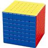 Bokefenuo Meilong - Puzzle magnetico 7x7 V2 Speed Cube senza adesivi 7M V2 63 mm 7x7x7 cubo 2023