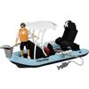 Dickie Toys Dickie - Playset Veicolo e Personaggio, Azzurro 203833004