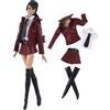 Codulu Vestiti per bambole da 11,5 pollici-Completi-#93-B | 4 pz/set,giacca in pelle camicie gonna stivali,bambola americana 30cm,bambola BJD 1/6,regalo per bambini