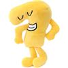 Gooyeh Cuscino in peluche a forma di fiore, foglia, numero televisivo, anime, in cotone PP, morbido, decorazione per camera e divano, da collezione per fan degli anime