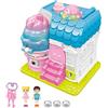 Qxcmuan Case delle bambole per bambini, Castle Playhouse Mobili per casa delle | Fai finta di costruire giocattoli da con Casetta da per bambini Fai