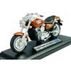 Generisch Welly - Modellino di moto compatibile con Kawasaki Vulcan 1500 Mean Streak 2002, marrone, con base 1:18 1/18, in metallo