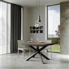 Itamoby Tavolo 90x120 VOLANTIS EVOLUTION Noce allungabile a 224 cm
