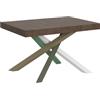 Itamoby Tavolo allungabile 90x120/224 cm Volantis Noce telaio 4/A