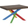 Itamoby Tavolo allungabile 90x120/224 cm Volantis Noce telaio 4/B