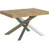 Itamoby Tavolo allungabile 90x120/224 cm Volantis Quercia Natura telaio 4/A