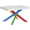 Itamoby Tavolo allungabile 90x130/234 cm Volantis Bianco Frassino telaio 4/B