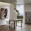Itamoby Tavolo allungabile a 234 cm TECNO 90X130 Noce