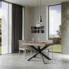 Itamoby Tavolo VOLANTIS 90X130 Noce allungabile a 234 cm