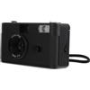 IMIKEYA Fotocamera Analogica Retrò in ABS Flash Integrato per 35mm | Uso Semplice, Formato Compatto, per Principianti e Foto Quotidiane, 1 Pezzo, Batteria Aa Esclusa