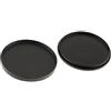 KBOLAE 43 millimetri obiettivo fotocamera filtro Storage Cap Case Metal Protection Box Cover Nero