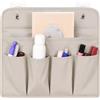 HMCEY Organizer da Appendere con Tasche,HMCEY Portaoggetti da Appendere con Ganci | In Tessuto Oxford,Tasche Di Diverse Dimensioni,Inodore,Resistente Agli Strappi,per Camera da Letto, Cucina, Bagno