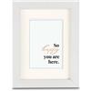 Hama Cornice in legno Serena bianco 10x15 cm"