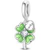 LONGLUCK Ciondolo in argento Sterling 925 per braccialetti e collane con zirconi 5A, regalo per donne