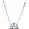 CWOne Designs Collane in argento Sterling da donna - Collana a serpente in argento per ciondoli Pandora e catene di sicurezza (carrozza di Cenerentola)