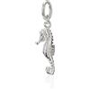 NKlaus catena donna ciondolo cavalluccio marino argento 925 21x9mm gioielleria motivo talismano amuleto 6810