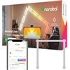 Nanoleaf Lines 90 Degrees Expansion Pack, 3 Barre LED Aggiuntivi RGBW Smart Modulari - Applique da Parete Interno Modulari, Luci Led 16M Colori WiFi, Sincronia Musica e Monitor e Alexa
