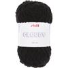 Stafil Cloudy Filato Ciniglia Extra Morbido per Amigurumi Giganti, Gomitolo da 200 g e 60 m, Ø 10 mm, Colore Nero