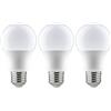 Paulmann 28871 - Set di 3 lampadine LED E27 230 V, 3 x 806 lm, 3 x 8,0 W, 2700 K, opalino