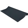 Wenko Tappeto antispruzzo nero, tappetino protettivo per il pavimento con effetto antiscivolo per barbecue, resistente all'acqua ideale per esterno, protegge dalle macchie di grasso, 120x60cm,55007100