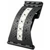 KQFCAZRE Allungatore Dorsale con Striscia in Silicone Magnetico Attrezzo Lombare Ergonomico Estensore Schiena per Sportivi, Casa, Auto, Nero
