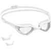 Seaflar Occhialini Nuoto Trasparenti/Specchiati, Antiappannamento, Anti-UV | Impermeabili, Visione Panoramica a 180°, Regolazione Rapida, Occhialini da Competizione per Adulti e Adolescenti