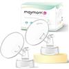 Maymom Parte per Tiralatte a Collo Largo da 16 mm con Flangia, Compatibile conSpectra S1,S2 e Spectra 9 Plus - Non Originale