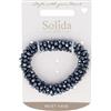 Solida Haargummi blau Perlen Elastico per capelli 21 g