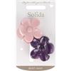 Solida Haarklammer mehrfarbig Blumenform Fermacapelli 9 g