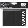 Ultra Pro Eclipse PRO Gloss Standard Card Sleeves: Jet Black (100)