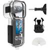 FitStill Custodia impermeabile per immersioni compatibile con DJI Osmo Pocket 3,147FT/45M Guscio protettivo subacqueo con staffa di montaggio Pocket3 Kit di accessori per fotocamera