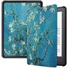 SATURCASE Custodia per Amazon Kindle 2019 rilasciato (10a generazione), bella custodia a libro in pelle PU ultra sottile e leggera con funzione di accensione/spegnimento automatico (KN-5)