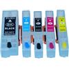 Generico Cartuccia d'inchiostro, compatibile con Epson, 33XL 410XL T3351 T3361 | Ricaricabile senza chip, vuota, XP-530 XP-540 XP-630 XP-640 XP-635 XP-645 XP-830 XP-900 XP-7100