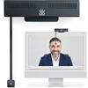 iContact Camera Pro 4K HD Webcam con Contatto Visivo, con Microfono per PC | Videocamera Digitale USB per Zoom, Streaming, Videoconferenze, Plug & Play per Computer, Mac, Webcam PC con Microfono 4k