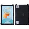 FKQLH Custodia per DOOGEE T10, Silicone Morbido Skin Leggero Custodia Protettiva per Bambini Supporto Cover per DOOGEE T10 Tablet 10 Pollice, Nero