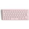 Inateck Tastiera iPad Bluetooth Ultrasottile 3 Canali, Design Ergonomico | Tasti grandi, compatibile con iPad, Windows, Android, iOS e sistemi principali, QWERTY Layout, Rosa