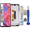 It'Go Full INCELL Display per Oppo A74 5G LCD Schermo di Ricambio Touch Screen con Strumento Nero con Telaio di Alta Qualità